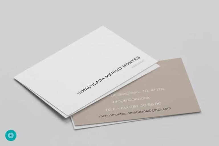 tarjetas de visita para abogados