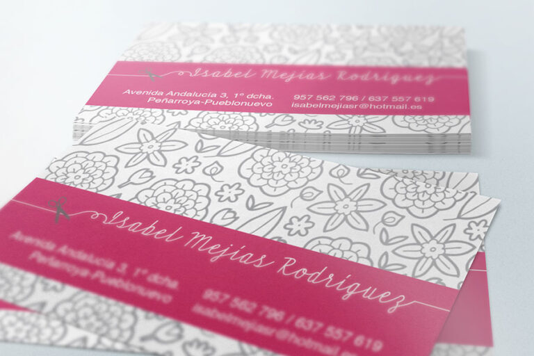 Tarjetas de visita para peluquer´