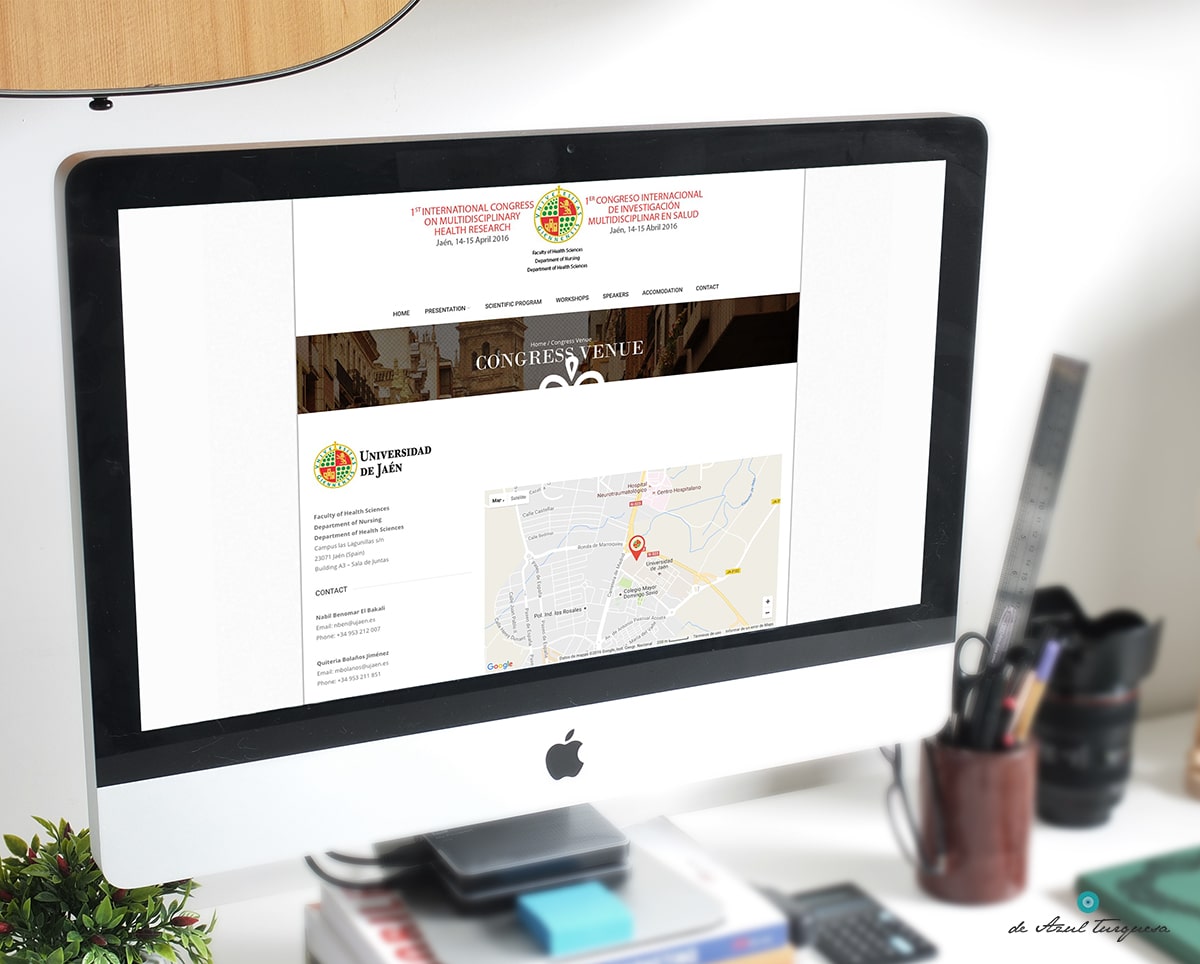 diseño de web universidad jaen
