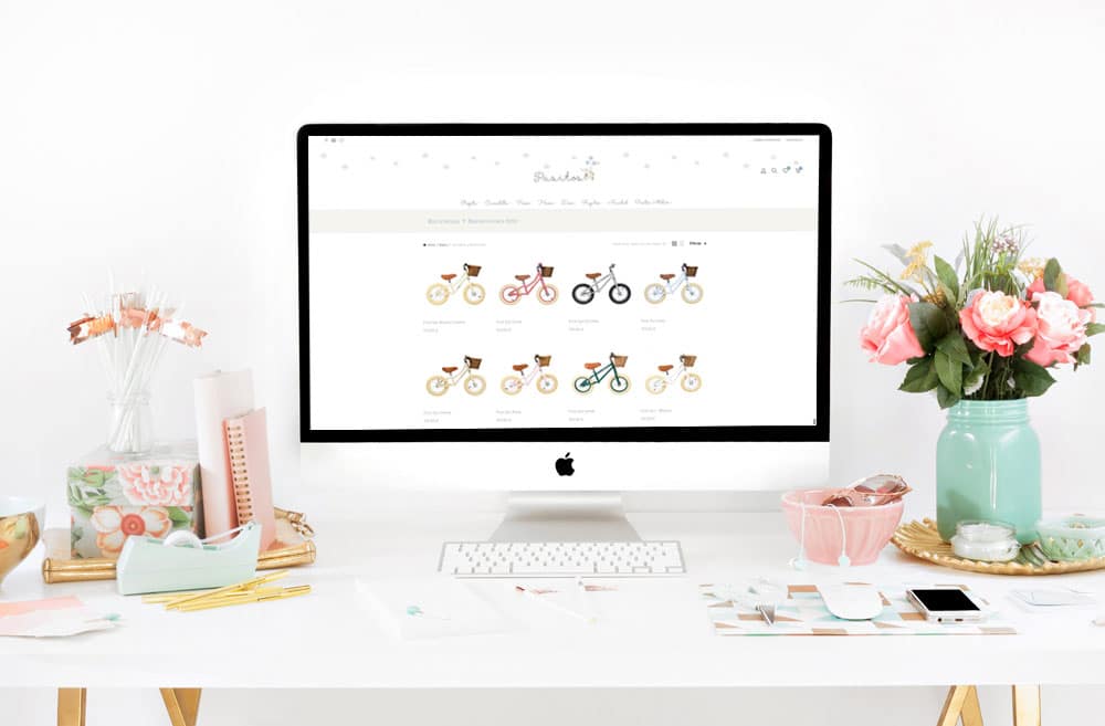 diseño de webs bonitas para tiendas